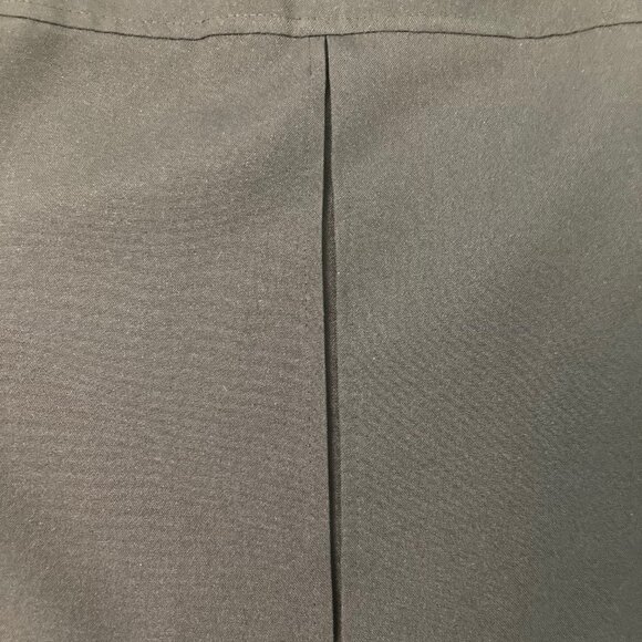 Unknown, 1970's Men's 38 Black Guayabera Polyester Suit - Picture 11 of 16